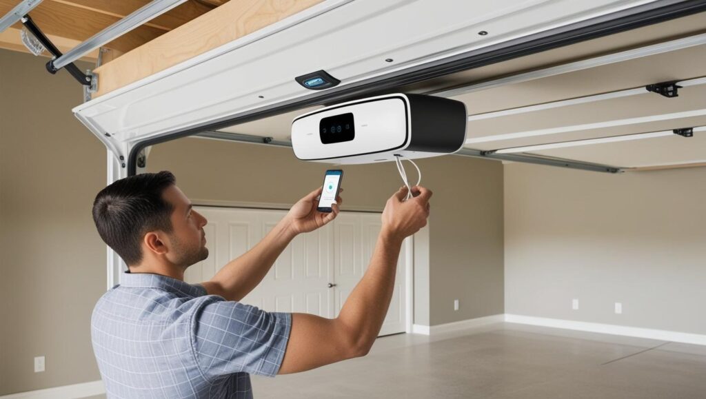 Setup the Smart Garage Door Opener In Your Garage
